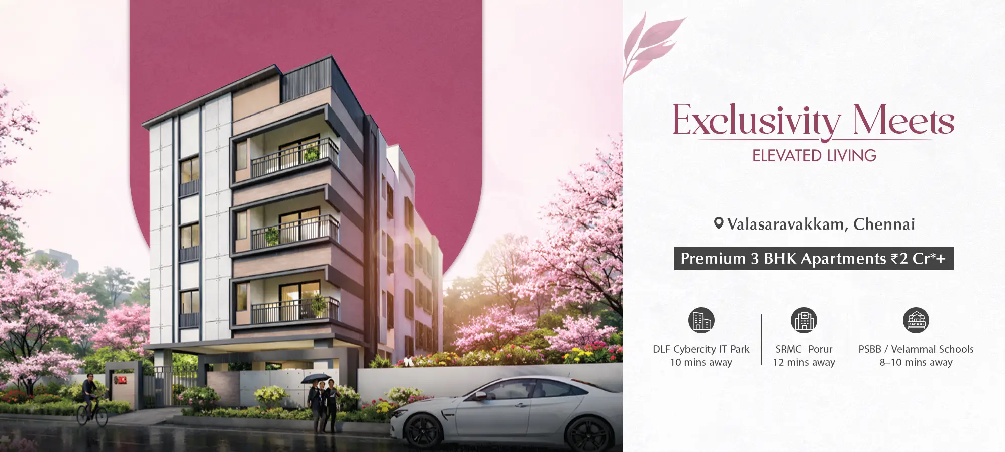 JKB Harsha - Premium 3 BHK in Valasaravakkam